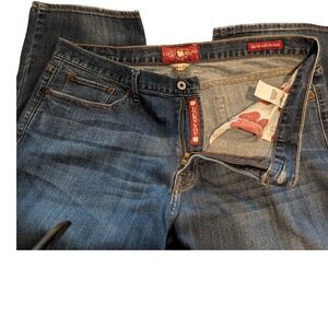Classic Blue Wash Back-Pocket Jeans